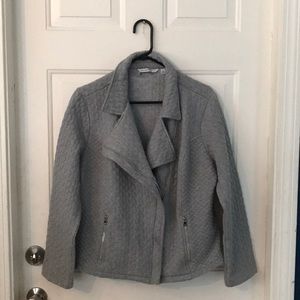 Issac Mizrah Live! Grey coat